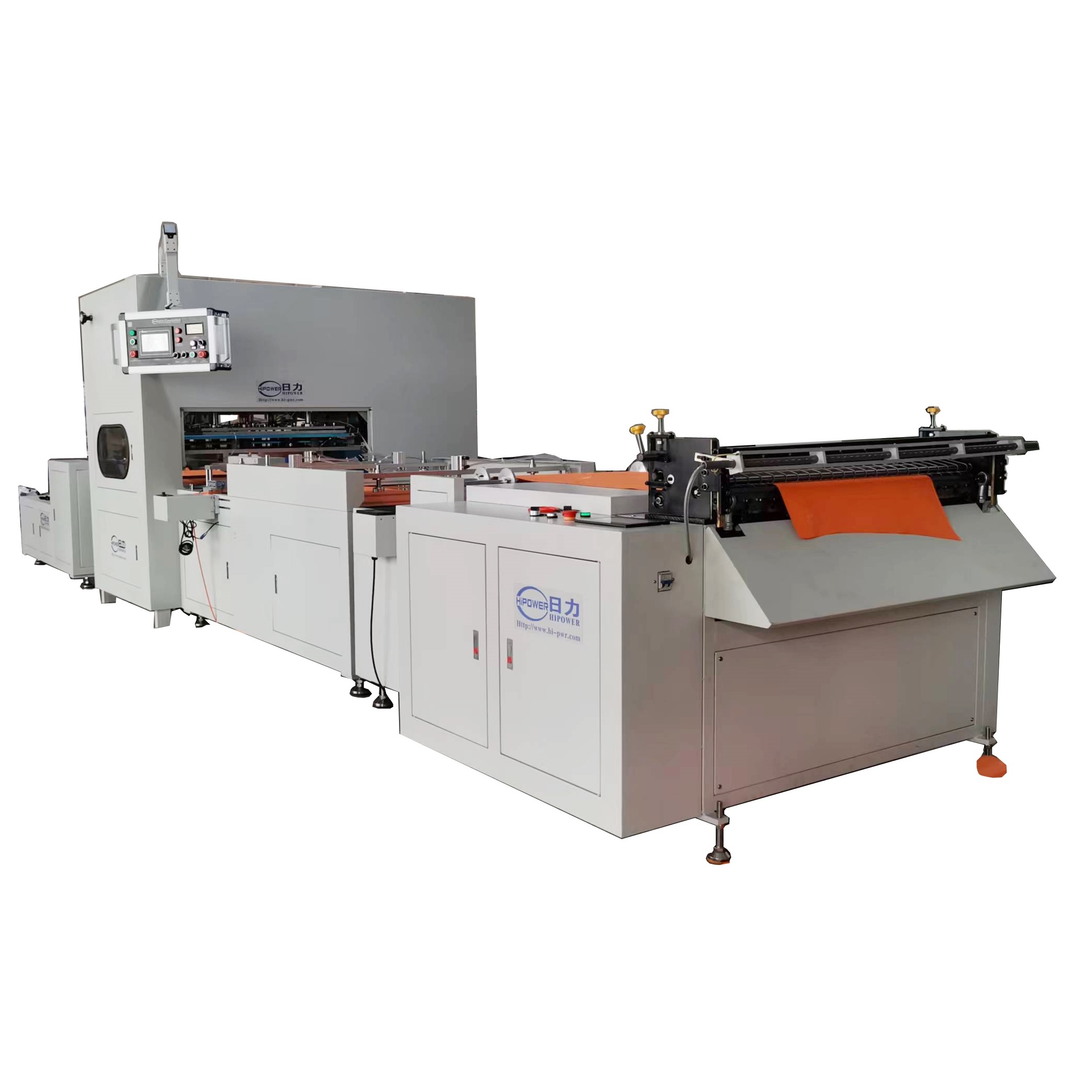 Full Auto PVC Plastic Bag Continuous Welding Machine for Making PVC Sleeve Bags, Stationary Bags, Medical Bags
